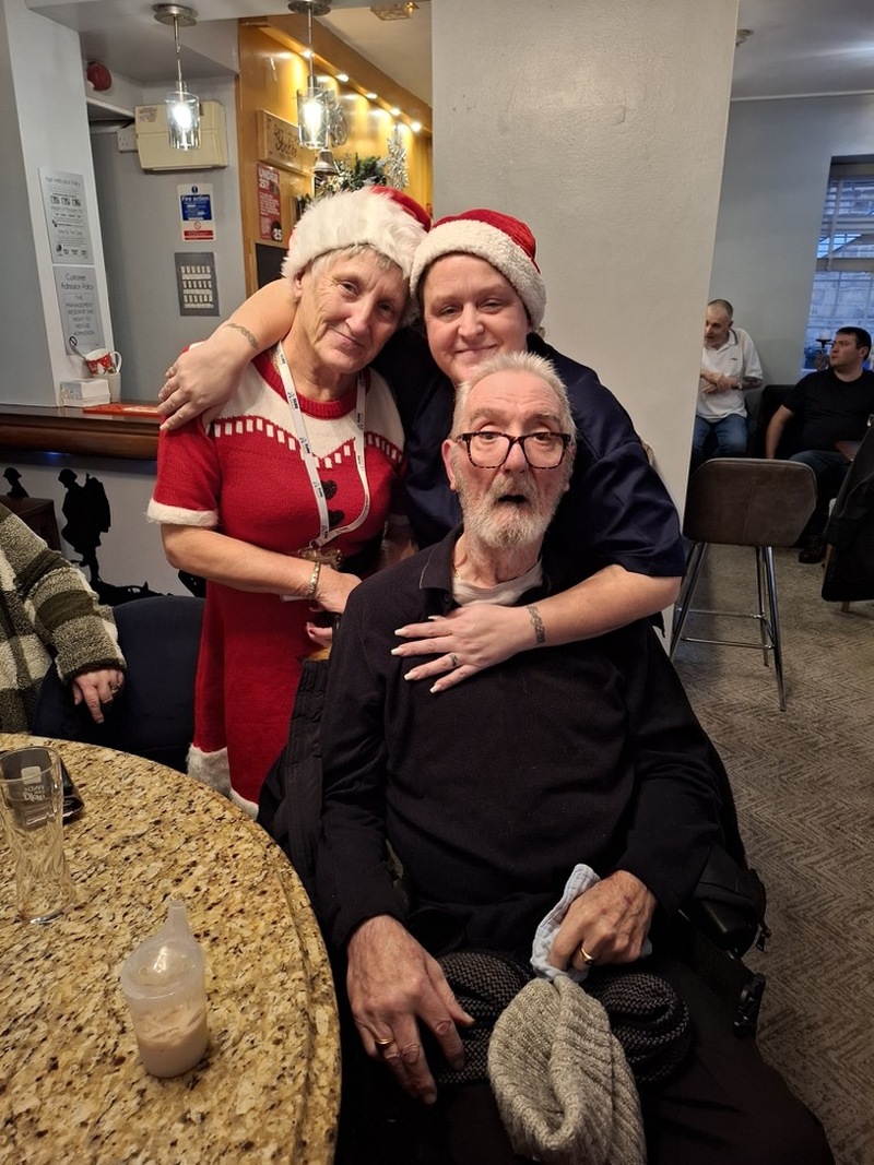 Other image for Care team goes the extra mile to bring festive cheer